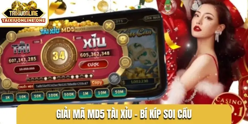 Giải mã MD5 tài xỉu